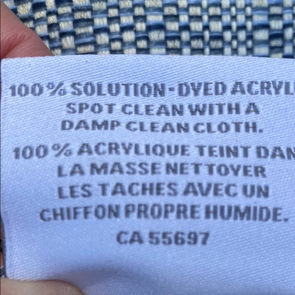 5 Restoration Hardware Outdoor Pillow Cases  (no inserts) 20x20 - Picture 3 of 3